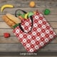thumbnail image 5 of Easygdp Red Plaid Daisy Bolsa Tote para Mujer, Bolso de Hombro para Trabajo, Playa, Viajes, Compras y Supermercado, 5 of 7