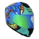 thumbnail image 3 of Casco Roda Revenge Pro Led Azul Viper Mica Verde Abatible Svs azul M, 3 of 6