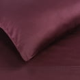 thumbnail image 5 of 300 Thread Count 100% Egyptian Cotton Solid Pillowcases, 2-Piece Pillowcase Set by Blue Nile Mills- King, Plum, 5 of 5