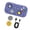 NS key position-Purple, variant on Compact Small Game Controller Hall Effect Technology Supporting Multiple Devices Including for NS Portable Design