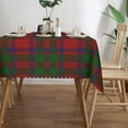 thumbnail image 3 of Rectangle Table Cloth, Scottish Clan Mackintosh Tartan Resistant Washable Tablecloth Decorative Table Cover for Dining, Indoor and Outdoor, 3 of 6