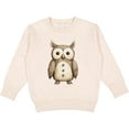 thumbnail image 2 of Inktastic Owl Toddler Sweatshirt, 2 of 4