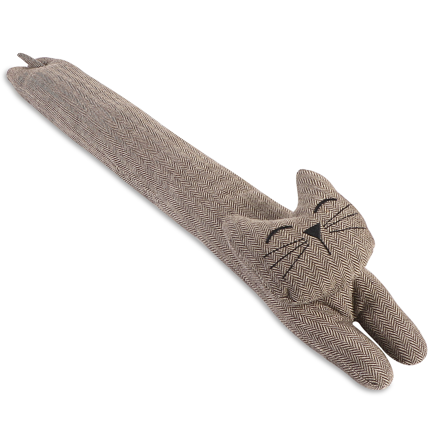 CERAYOU Cat Fabric Under Door Draft Stopper, 3LB Heavy Duty Decorative