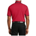 thumbnail image 2 of Yellow Rooster Mens Dry Zone Colorblock Ottoman Polo Engine Red/ Black 6XL, 2 of 4