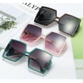 thumbnail image 3 of SHIQI-Big Square Sunglasses for Women Fashion Oversized Plastic Frame, 3 of 4