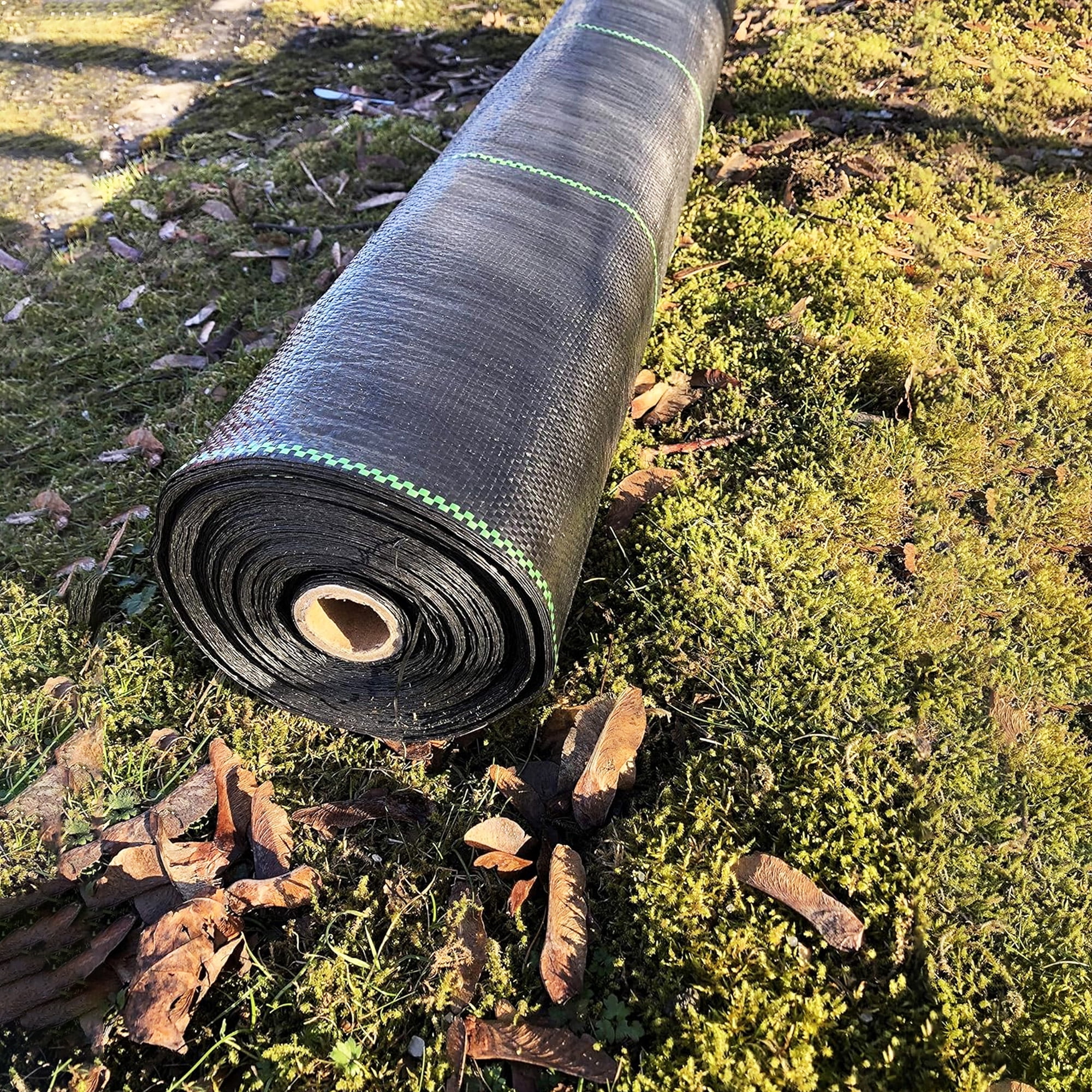 hostic Garden Weed Barrier Fabric Multi Length 6x300 FT Heavy Duty Landscape Weed Blocking Plastic Roll Cloth Water Permeable