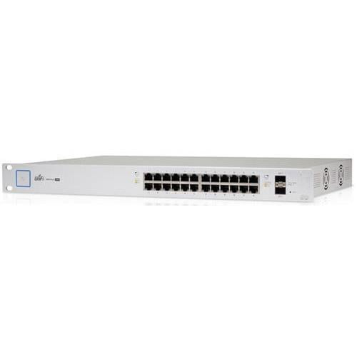 Ubiquiti UniFi Switch - 24 Ports - Manageable - 2 Layer Supported - 1U High - Rack-mountable - 1 Year Limited Warranty
