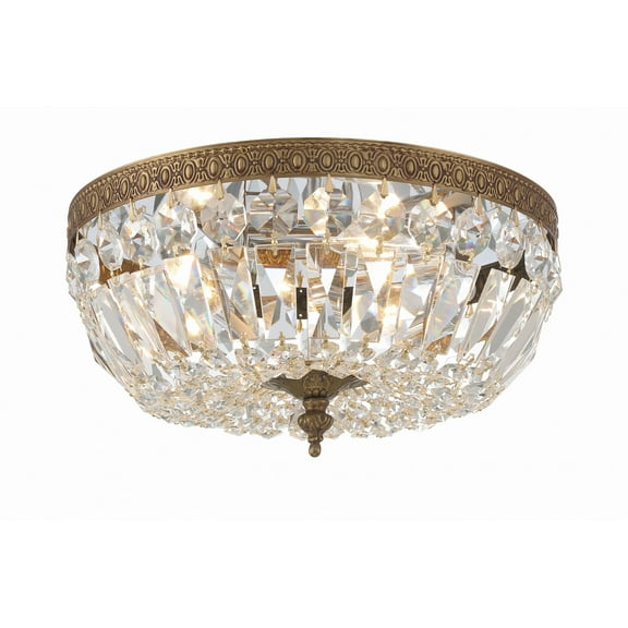 Crystorama Lighting - Three Light Ceiling Mount - Ceiling Mount - Three Light