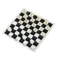 thumbnail image 4 of International Chess Set, Small Plastic Chess Set Small Volume  for Travel Black and White, 4 of 7