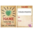 thumbnail image 1 of Customized Valentines Day Gifts for Kids Holiday Greeting Cards Name Photo Texts O2Q5, 1 of 8
