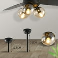 thumbnail image 6 of 42" Ceiling Fan Light 3-Light Wood Chandelier Fan Farmhouse Lighting Fixtures, 6 of 12