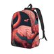 thumbnail image 1 of Disketp Colorful Floral Flamingo Mochila de Lona Estampada, Mochila Escolar de Viaje Ligera para Estudiantes y Portátil-Medium, 1 of 5