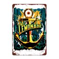 thumbnail image 1 of Pintura de hierro para decoración de pared, diseño retro de Mr. Lemonade Anchor, 1 of 1