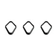 thumbnail image 2 of Advancent Estante de 9 bolas de billar ABS, geométrico, reutilizable, Color sólido, rombo, liso, brillante, estante para sala de billar, Type1 NO1, 2 of 6