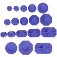 thumbnail image 4 of Auto Body Dent Removal Equipment Car Dent Puller Assortment Dent Repair Accessory Blue 18Set For Car Owners, 4 of 4