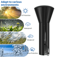 thumbnail image 4 of Koovon Patio Heater Cover, Heavy Duty Waterproof Outdoor Garden Black, 89” H x 33” D x19” B, 4 of 6