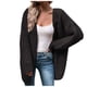 thumbnail image 2 of Puntoco - Chaqueta de punto para mujer, diseño de cáñamo largo, a la moda Puntoco Puntoco-6607, 2 of 5