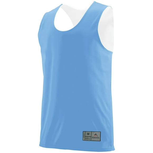 Reversible Wicking Tank L Columbia Blue/White
