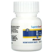 Superior Source D3, 250 mcg (10,000 IU), 100 MicroLingual Instant Dissolve Tablets