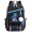 Black Blue, variant on Anime Backpack for Women and Teens, Cute Cartoon Laptop Backpack, Fashion Casual Daypack with Large Capacity Pockets, Lightweight Water Resistant Travel Backpack