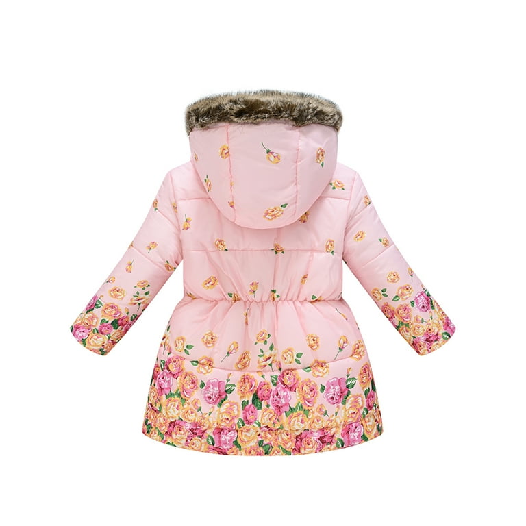 Girls store floral coats