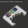 thumbnail image 4 of Universal Battery Tester Checker Meter for AA AAA C D N 1.55V 9V Button Cell, 4 of 7