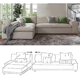 thumbnail image 5 of sectional sofa connector with mounting screws 4 pcs, 5 of 5