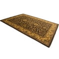 thumbnail image 3 of Dark Brown Floral Modern 8X11 Oriental Hand-Tufted Rug, 3 of 11