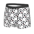 thumbnail image 5 of Goofa Happy Football Printed Men's Boxer Briefs Underwear, Moisture-Wicking Underwear, Trunk,Soft and Breathable Cotton Underwear-Medium, 5 of 9