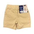 thumbnail image 2 of Gap Boy's Elastic Waistband Front & Back Pockets Stretch Soft Twill Shorts (Mojave Desert, M (8)), 2 of 2