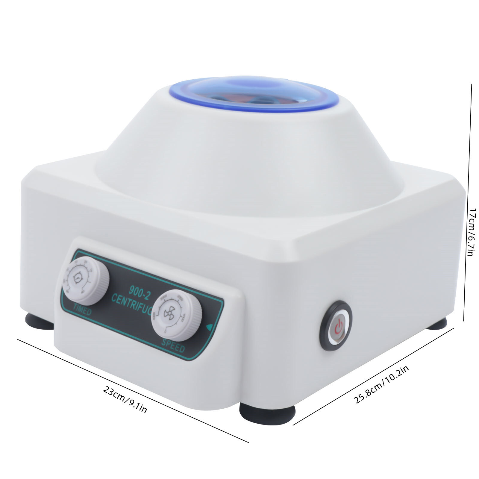 High-Performance Electric Centrifuge - 4000 RPM, 6-Tube Capacity, Adjustable Speed & Time, Low Noise, Ideal for Labs & Research