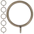thumbnail image 1 of 20pcs Metal Curtain Rings with Eyelet Curtain Pole Rings Curtain Rod Hanging Rings, 1 of 8
