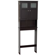 Chapter Bathroom Storage Over the Toilet Space Saver, Espresso