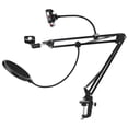 thumbnail image 1 of Desktop Microphone Arm Stand, Microphone Bracket, For Nb-35 Standard Microphone Vertical Installation Or Other, 1 of 8