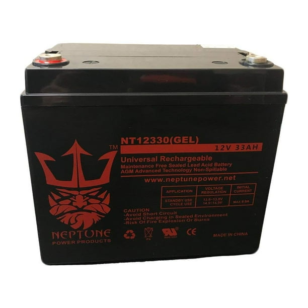 Honda Harmony 1011 12V 33Ah GEL Deep Cycle SLA Replacement Lawn mower