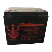 Excel 2500 COMPACT 12V 33Ah GEL Deep Cycle SLA Replacement Lawn mower Battery by Neptune