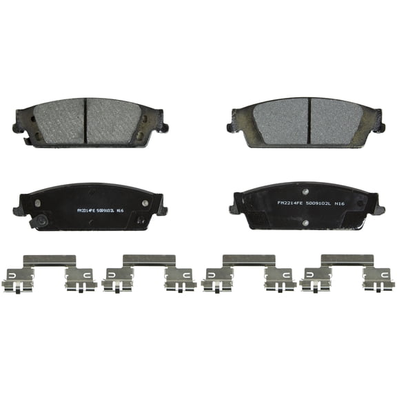 Wagner SevereDuty SX1707 Semi-Metallic Disc Brake Pad Set Fits select: 2014-2018 CHEVROLET SILVERADO, 2014-2018 GMC SIERRA