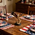 thumbnail image 5 of Cheapark 147、Bald Eagle Resin Sculpture Spread Wing Animal Statue for Office Hotel Living Room American Style Home Craft Decor, 5 of 6
