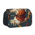 thumbnail image 1 of Disketp Chef Chicken With Beer Bottles Estuche de Lápices de Doble Capa con Tapa Abatible y Cremallera, Organizador Escolar para Adolescentes y Adultos, 1 of 7