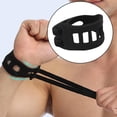 thumbnail image 1 of Muñequera para Tfcc Tear, correas de soporte de compresión delgadas portátiles ajustables suaves para fitness mujeres hombres carpiano mano Sharpla Muñequera, 1 of 8