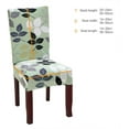 thumbnail image 2 of Universal Stretch Chair Covers Set Of 6 Chair Covers For Chair Dining Room Green, 2 of 6