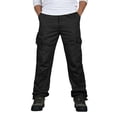 thumbnail image 1 of Pantalones Haren de hombre para primavera/otoño con estampado de flores de anacardo: peto holgado de estilo urbano, sarga no elástica, diseño con múltiples bolsillos, tallas M-XXXXL., 1 of 7