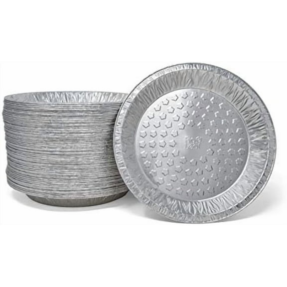 (360 Pack) Premium 9-Inch Pie Pans l Disposable Aluminum Foil l Heavy-Duty l Tin Plates for Tart Quiche Pies