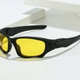thumbnail image 3 of GJX Night Driving Glasses,Enhanced Visibility in Low-Light Conditions Night Vision Glasses,Adjustable Fit Night Driving and Cycling Eyewear for Custom Comfort,Camouflage, 3 of 5