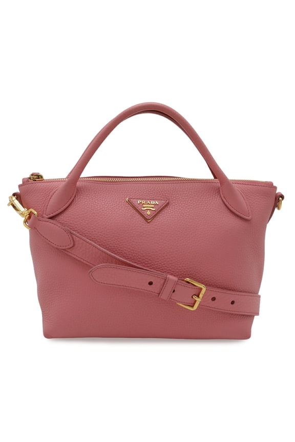 Pre-Owned PRADA VIT.DAINO Handbag/Shoulder Bag, Pink, 1BA111