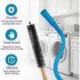 thumbnail image 2 of Universal Dryer Lint Vacuum Attachment, Dryer Vacuum Hose Attachment, Extendable Dryer Vent Cleaner Kit Vacuum Attachment, 3-Piece Set, Compatible with All Vacuum Cleaners, 2 of 6
