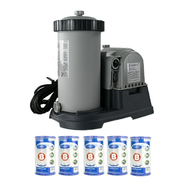 above ground pools with filter and pump