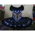 thumbnail image 2 of Profesional Led tutú Balett vestido niña niños Swan Lake Ballet disfraz plato bailarina vestido niños escenario fiesta ropa de baile, 2 of 4