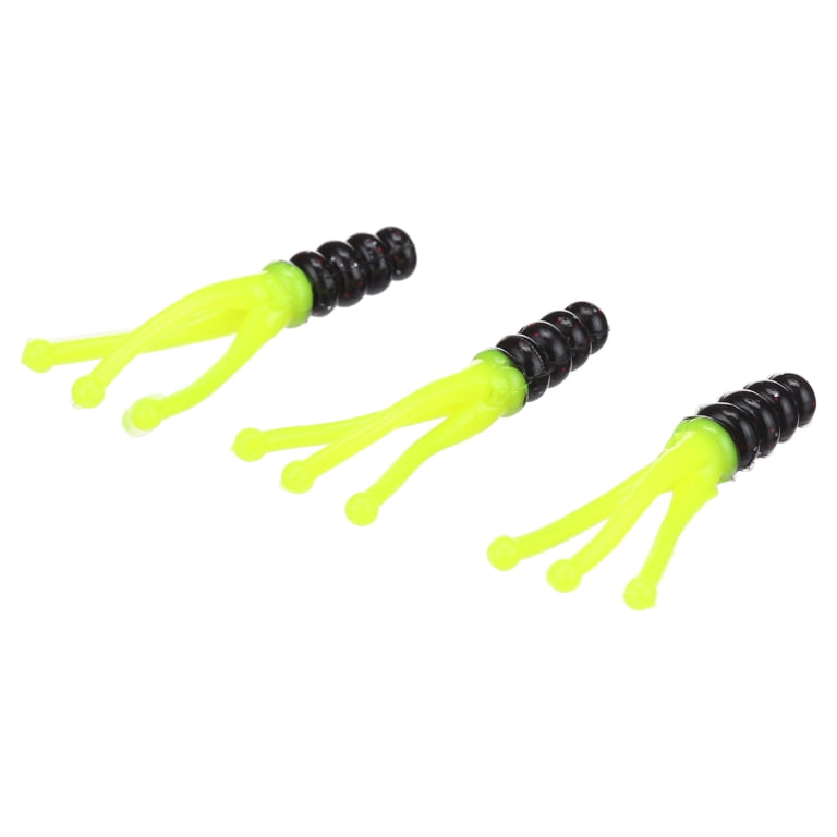 Esche da Pesca Crappie Panfish 1,75 Rosso/Chartreuse Slab Nabbers Esche da Pesca Crappie Panfish 1,75 Rosso/Chartreuse Slab Nabbers
