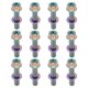 thumbnail image 1 of Ofertas Únicas 12 Set Tornillo de Colector de Escape de Aleación de Titanio M10 X 54mm Paso 1.5 Kit de Tornillos Tuercas Arandelas Colorido, 1 of 7